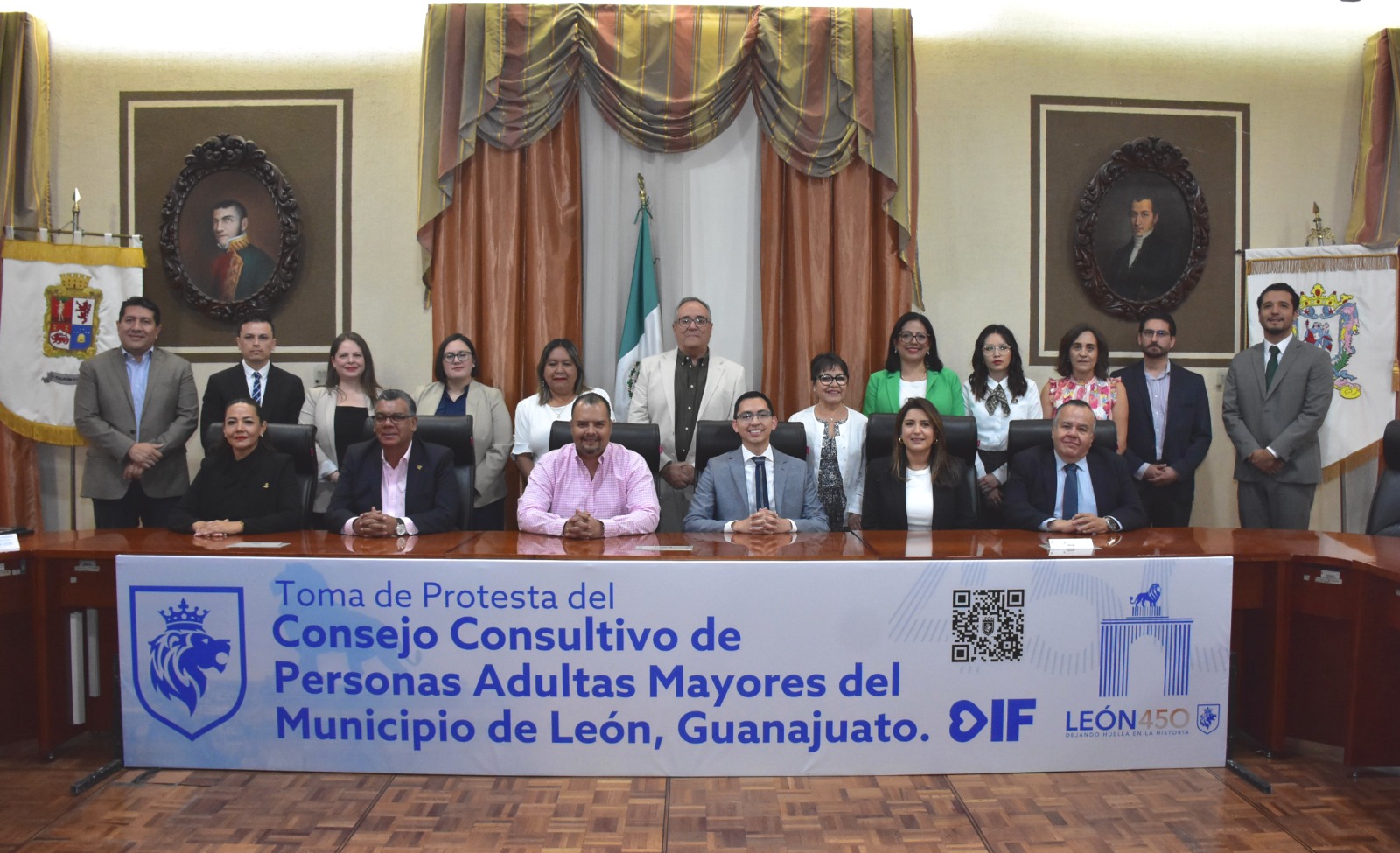TOMA PROTESTA NUEVO CONSEJO CONSULTIVO DE PERSONAS ADULTAS MAYORES EN LEÓN, GUANAJUATO